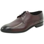 Hugo Boss Men's C Dresios Lace Up Leather Oxfords Shoes - Red - 9.5 D(M) US