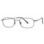 Aristar by Charmant Men's Eyeglasses AR6020 AR/6020 Full Rim Optical Frame - Brown   035 - Lens 51 Bridge 19 Temple 140mm