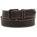 Timberland Men's Oily Milled Genuine Leather Belt - Brown - 36