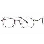 Aristar by Charmant Men's Eyeglasses AR6020 AR/6020 Full Rim Optical Frame - Brown   035 - Lens 53 Bridge 19 Temple 140mm