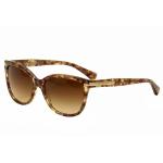 Coach Women's HC8132 HC/8132 Fashion Sunglasses - Confetti Light Brown Gold/Brown Gradient   5287/13 - Lens 57 Bridge 17 Temple 135mm