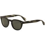 Oliver Peoples Women's Sheldrake Sun OV5036S OV/5036/S Fashion Sunglasses - Matte Black Ebonywood/Gray Glass Lens   1570P2 - Lens 47 Bridge 22 Temple 145mm