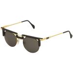 Cazal Legends Men's 745 Fashion Pilot Sunglasses - Black - Lens 48 Bridge 21 Temple 150mm