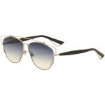 Christian Dior Women's Technologic Aviator Fashion Sunglasses - Palladium Black/Navy Blue Gradient   84J 84  - Lens 57 Bridge 14 Temple 145mm