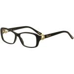 Chopard Women's Eyeglasses VCH 140S 140/S Full Rim Optical Frames - Shiny Black/Gold/Gemstones   0700 - Lens 55 Bridge 15 Temple 140mm