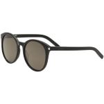 Saint Laurent Women's Classic 6 Oval Sunglasses - Black/Smoke Gray Glass Mirror   002  - Lens 54 Bridge 19 Temple 140mm