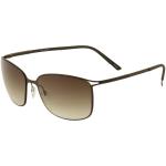 Silhouette Women's Titan Contour 8153 Fashion Sunglasses - Matte Silky Caramel/Brown Gradient    6236 - Lens 63 Bridge 17 Temple 130mm