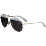 Alain Mikli Women's PAON A04004 A0/4004 Square Fashion Sunglasses - Gold White/Pink   004/84  - Lens 58 Bridge 16 Temple 135mm