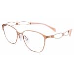 Charmant Line Art Women's Eyeglasses XL2103 XL/2103 Full Rim Optical Frame - Rose Gold   RG - Lens 51 Bridge 16 Temple 135mm