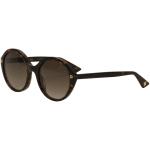 Gucci Women's GG0023S GG/0023/S Fashion Sunglasses - Havana Gold/Brown Gradient   002   - Lens 55 Bridge 22 Temple 140mm