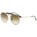 Ray Ban RB3747 RB/3747 RayBan 9008/51 Fashion Pilot Sunglasses - Gold Havana/Brown Gradient   9008/51 - Lens 50 Bridge 21 Temple 145mm
