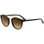 Etnia Barcelona Women's Ferlandina Fashion Sunglasses - Black Gold/Brown Grad Photochromic Lens   BKGD  - Lens 50 Bridge 19 Temple 135mm
