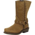 Harley Davidson Women's Auburn Motorcycle Boots Shoes - Tan - 10 B(M) US