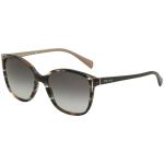 Prada Women's SPR01O SPR/01O Fashion Sunglasses - Havana Green Brown/Grey Gradient   CXY0A7 - Lens 55 Bridge 17 B 47.6 ED 60.6 Temple 140