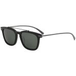Salvatore Ferragamo SF820SP SF/820/SP 001 Black Square Polarized Sunglasses 54mm - Matte Black/Polarized Green   001 - Lens 54 Bridge 19 Temple 145mm