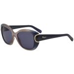 Salvatore Ferragamo SF819S SF/819/S 463 Blue Turtle Square Sunglasses 54mm - Blue - Lens 54 Bridge 18 Temple 140mm