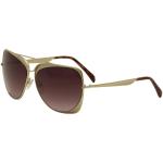 Emilio Pucci Women's EP0004 EP/0004 Fashion Sunglasses - Gold - Lens 61 Bridge 14 Temple 135mm