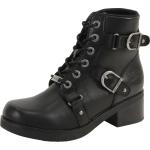 Harley Davidson Women's Bonsallo Military Boots Shoes - Black - 7 B(M) US