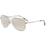 Coach Women's HC7079 HC/7079 Fashion Pilot Sunglasses - Gunmetal/Pink Gradient Silver Mirror   93318Z - Lens 58 Bridge 14 B 49.2 ED 63.4 Temple 140mm
