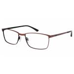 Aristar by Charmant Men's Eyeglasses AR18649 AR/18649 Full Rim Optical Frame - Brown   535 - Lens 54 Bridge 17 Lens 140mm