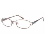 Aristar By Charmant Women's Eyeglasses AR16362 AR/16362 Full Rim Optical Frame - Light Brown   573 - Lens 48 Bridge 16 Temple 130mm