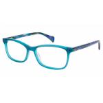 Aristar by Charmant Women's Eyeglasses AR18432 AR/18432 Full Rim Optical Frame - Teal   508 - Lens 52 Bridge 14 Temple 135mm