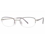 Aristar By Charmant Women's Eyeglasses AR16301 AR/16301 Half Rim Optical Frame - Purple - Lens 46 Bridge 19 Temple 135mm