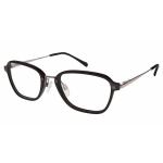 Aristar by Charmant Men's Eyeglasses AR18651 AR/18651 Full Rim Optical Frame - Black   538 - Lens 51 Bridge 19 Lens 135mm