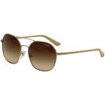 Vogue Women's VO4022S VO/4022S Fashion Sunglasses - Matte Pale Gold Cream/Brown Gradient    996/13 - Lens 55 Bridge 17 Temple 135mm