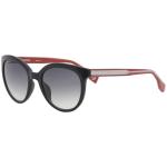 Converse Women's SCO055 SCO/05507AN Navy Fashion Oval Sunglasses 52mm - Navy/Grey Gradient   07AN - Lens 52 Bridge 21 Temple 140mm