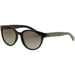 Armani Exchange Women's AX4034 AX/4034 Fashion Sunglasses - Black White Stripes/Grey Gradient   822081 - Lens 54 Bridge 18 Temple 135mm