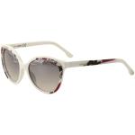 Diesel Women's DL0009 DL/0009 Pilot Fashion Sunglasses - White - Lens 57 Bridge 17 Temple 135mm