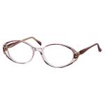 Bocci Women's Eyeglasses 163 Full Rim Optical Frame - Grey Fade   02 - Lens 47 Bridge 17 Temple 135mm