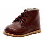 Josmo Infant First Walker Fashion Lace Up Oxfords Shoes - Burgundy - 2.5 M US Infant