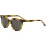Lucky Brand Women's Newberry Tortoise Fashion Oval Sunglasses 55mm - Tortoise/Green Mirrored - Lens 55 Bridge 20 Temple 140mm