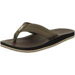 Polo Ralph Lauren Little/Big Boy's Leo Flip Flop Sandals Shoes - Brown - 1 M US Little Kid