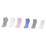 Polo Ralph Lauren Women's 6 Pairs Textured Sole Ankle Socks - Grey - 9 11 Fits 4 10.5