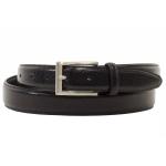 Florsheim Men's Crackle Grain Genuine Leather Belt - Black - 42