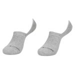 Tommy Hilfiger Men's 2 Pairs No Show Liner Socks - Oxford Heather Grey - 10 13; Fits 7 12