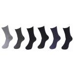 Polo Ralph Lauren Women's 6 Pairs Soft Comfort Trouser Socks - Grey Heather Assorted - 9 11 Fits 4 10.5