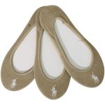Polo Ralph Lauren Women's 3 Pack Sport No Show Liner Socks - Nude - 9 11 Fits Shoe 4 10.5
