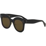Celine Women's CL41443S CL/41443/S Oval Sunglasses - Blue/Brown   07G QS - Lens 50 Bridge 24 Temple 155mm