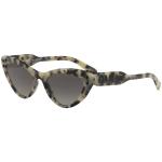 Miu Miu Women's SMU05T SMU/05T Fashion Cat Eye Sunglasses - Sand Havana/Grey Gradient   KAD/3M1 - Lens 55 Bridge 19 B 38 ED 59.4 Temple 140mm