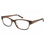 Aristar by Charmant Women's Eyeglasses AR18433 AR/18433 Full Rim Optical Frame - Brown   535 - Lens 53 Bridge 16 Lens 135mm