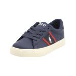 Polo Ralph Lauren Little Boy's Geoff Sneakers Shoes - Navy/Red - 3 M US Little Kid