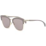 Police Women's SPL618 SPL/618 300X Mauve Glitter Fashion Pilot Sunglasses 54mm - Mauve Glitter/Purple Mirrored   300X - Lens 54 Bridge 19 Temple 140mm