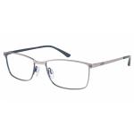 Aristar by Charmant Men's Eyeglasses AR18649 AR/18649 Full Rim Optical Frame - Grey   505 - Lens 54 Bridge 17 Lens 140mm