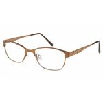 Aristar by Charmant Women's Eyeglasses AR16379 AR/16379 Full Rim Optical Frame - Brown   535 - Lens 48 Bridge 16 Temple 130mm