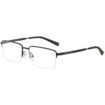 Armani Exchange Men's Eyeglasses AX1027 AX/1027 Half Rim Optical Frame - Matte Dark Blue   6102 - Lens 54 Bridge 17 Temple 140mm