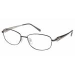 Aristar By Charmant Women's Eyeglasses AR16365 AR/16365 Full Rim Optical Frame - Black - Lens 54 Bridge 16 Temple 135mm